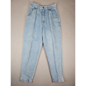 VTG‎ Seattle Blues Club Soda Jeans Women's Size 12 27x29 Light Wash High Waist